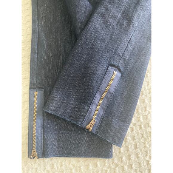 J Crew Side Zip Stretch City Fit Jean Sz 14 - Picture 12 of 13